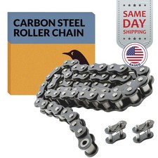 #40 Roller Chain x 10 feet + 2 Connecting Links + Same Day Expedited Shipping picture