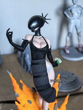Handmade Chainsaw Man Bomb Girl Reze Figure 26CM Resin Model Statue Collectible picture