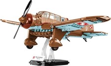 COBI Historical Collection WWII PZL.23 Crucian Aircraft Large, Brown picture
