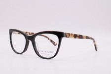NEW ANN TAYLOR ATP827 C01 BLACK TORTOISE AUTHENTIC FRAMES EYEGLASSES 49-16 picture