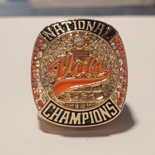 2024 Tennessee Vol Champs R   Correct Replica  As In all black side panels&Gold  picture