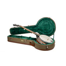 Crossrock Master Series-Wooden 5-string Resonator styles of Banjos Case picture