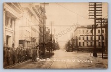 J87/ Zanesville Ohio RPPC Postcard c1913 Flood Disaster Main St Starr Co 1806 picture