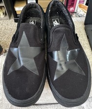 Vans x David Bowie Blackstar Classic Slip-On Black Shoes VN0A38F7VLZ M8.5 W10 picture