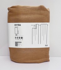 Ikea DYTAG Curtains 2 Panels (1 pair) 100% Linen, 57