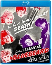 BLU-RAY Bluebeard: 80th Anniversary Edition (1944) NEW John Carradine picture