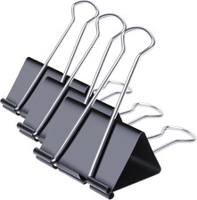 Jumbo Binder Clips 3 Inch , Extra Large Binder Clips Giant for Office picture