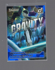 CARTER BRYANT 2025 26 PANINI DONRUSS BASKETBALL RC ZERO GRAVITY BLUE CUBIC /149 picture