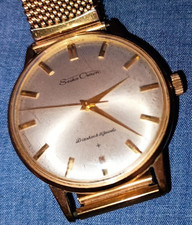 Vintage JDM Seiko Crown, 21 Jewels 14K capped gold case, AD dial, Manual wind picture