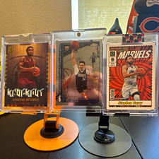 Topps 3-Card Lot 2024-25 Topps Chrome Mitchell + Curry #30 + Flagg #151 RC picture