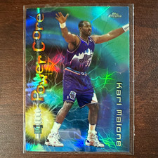 1997-98 Topps Chrome - Season's Best Power Core Karl Malone #16 Jazz Refractor picture
