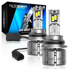 NOVSIGHT Car Truck 9007 LED Headlight Bulbs Low Beam N60 250W 6500K White 2 Pack picture
