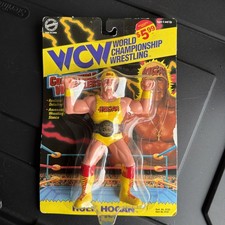 WCW Collectible Wrestlers Hulk Hogan Figure  San Francisco Toymakers 1994 picture