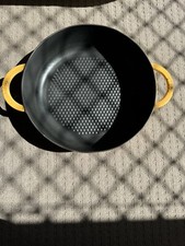 staub cast iron hexagon 28 cm lemon used picture
