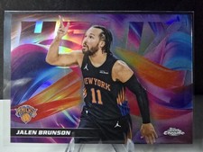 2025-2026 Topps Chrome Update Jalen Brunson HELIX SSP New York Knicks Case Hit picture