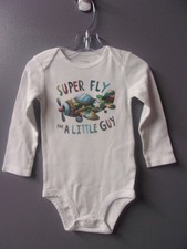 NEW Simple Joys 1pc. romper with airplane on the front. picture