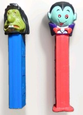 VTG Mr. Ugly Pez Dispenser, Austria (made), No Feet Stem & Baby Vampire/Dracula picture