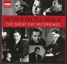 FISCHER-DIESKAU The Great EMI Recordings (11 discs set, EMI Classics) Lieder NM picture
