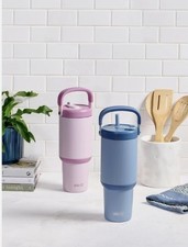 Ello Oasis Go 2-Pack 30oz Leak-Proof Stainless Steel Tumbler picture