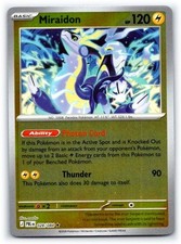 Miraidon 028/084 ~ Reverse Holo English Near Mint picture