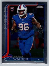 2025 Topps Chrome DEONE WALKER #360 RC Buffalo Bills picture