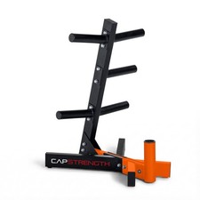 CAP Barbell Olympic Plate Tree Rack, Orange picture