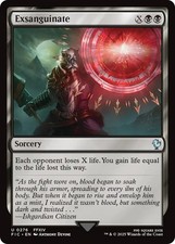 MTG Exsanguinate [FINAL FANTASY Commander] Near Mint Magic picture