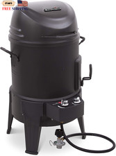 Charbroil The Big Easy® TRU-Infrared 3-in-1 Smoker Roaster & Gas Grill Black NEW picture
