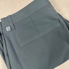 Lululemon Commission Slim-Fit Pant Mens 33 Grey Warpstreme Chino LM5AR2S picture
