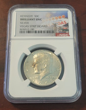 1968-D Kennedy Half Dollar  50c - NGC Vegas Strip Hoard - Brilliant Uncirculated picture