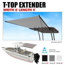 Oceansouth T-Top Extender Gray / shaded area up to 5' / Width 6' x  Length 5' picture