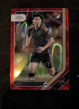 2025 Topps Chrome Mls - Heung-Min Son #68 Red Lava Refractor picture