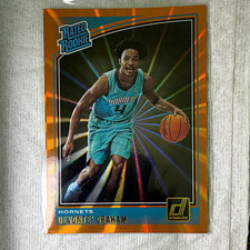 Panini 2018-19 Donruss Devonte' Graham Holo Orange Laser Rated Rookie #189 picture