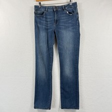 DL1961 Straight Leg Mara Jeans Womens 30 Blue Medium Wash Classic Minimalist picture