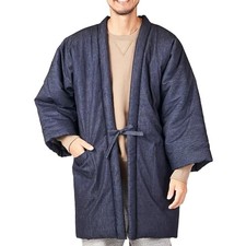 Watanosato Mens Hanten Okayama Denim Padded Japanese Jacket XL Japan picture