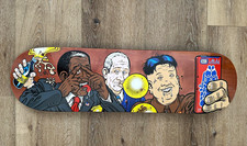 Cliche x Jenkem Follow The Leader Sean Cliver Skateboard Deck 2015 NOS picture