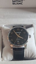Montblanc Timewalker Stainless Steel Watch 110337 FLAWLESS UNBOX CONDITION picture