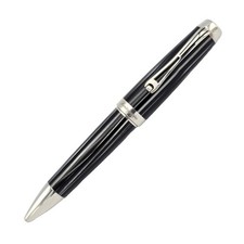 Montegrappa Passione Zebra Black Celluloid Ballpoint Pen picture