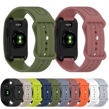 For Garmin CIRQA Soft Silicone Sport Band Watch Loop One-piece Strap Replacement picture