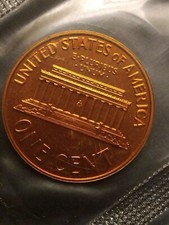 RED BU Gem Proof 1963 Lincoln Cent Doubled Die Reverse FS-801.  picture