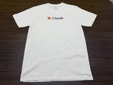 RARE Anthropic Claude AI Employee Men’s Beige T-Shirt - Small - Silicon Valley picture
