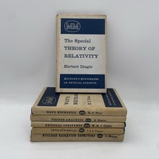 6 Vintage Methuen's Monographs (1951-64) - Relativity, Nuclear, Wave Mechanics picture