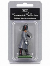 W Britain 48500 Coldstream Guard Marching in Overcoat 54mm Retired Sealed picture