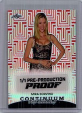 Mira Sorvino Leaf 1/1 Pre Production Proof picture