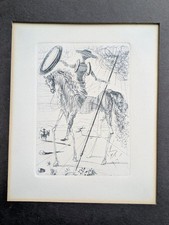 Salvador Dalí Don Quixote Etching Collector's Guild New York Authenticated picture