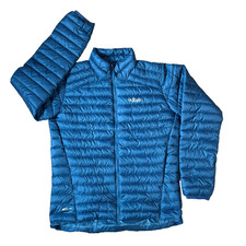 Rab Men's Pertex Quantum PrimaLoft Insulated Puffer UL Jacket Blue Size Medium picture