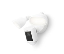 BRAND NEW Ring Floodlight Cam Pro Wired 4K 10x Zoom 2000-White picture