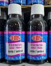 2X DEIMAN ANISE ( ANIS ) CONCENTRADO ESENCIA Y SABOR - 2 DE 4.1oz (120ml) EACH  picture