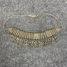 Necklace Vintage Tribal Ethnic Silver Yemenite Middle Eastern Bedouin Jewelry picture