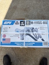 GPI M-1115S-MU 12-GPM 115V AC Manual Fuel Pump (110000-81) picture